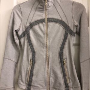 Lululemon grey define jacket size 4